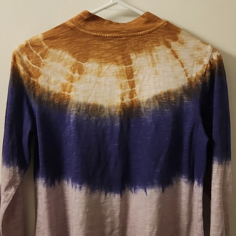 Logo Lori Goldstein xs tie dye long sleeve